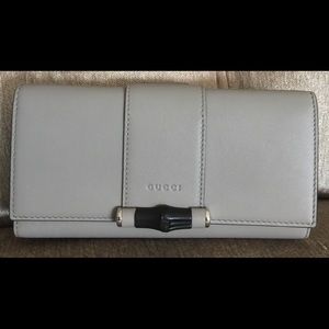 lady bamboo gucci wallet